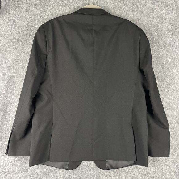 Alain Dupetit Suittech Blazer Sport Coat Jacket Men 44S Black 2 Button NEW - Picture 10 of 12